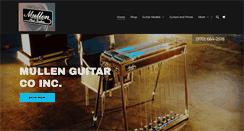 Desktop Screenshot of mullenguitars.com