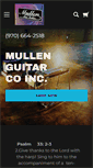 Mobile Screenshot of mullenguitars.com